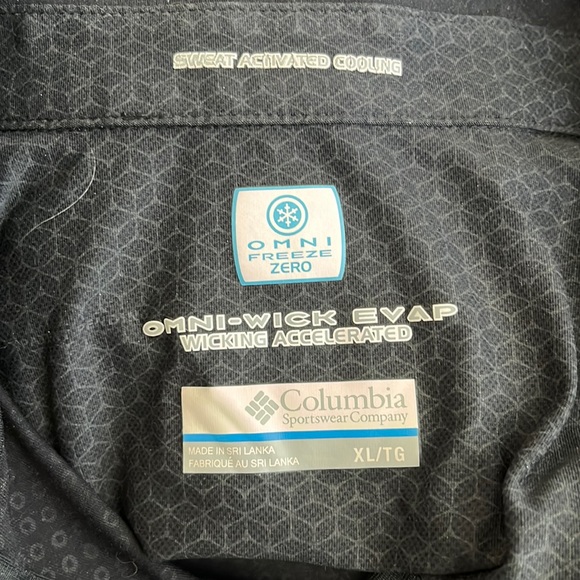 Columbia Women's Omni Freeze Workout Shirt Sz XL - Picture 6 of 6